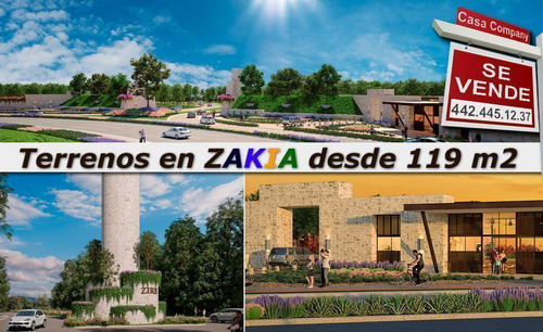 Venta De Terrenos En Zakia Desde 119 M2, Clusters Con Amenid