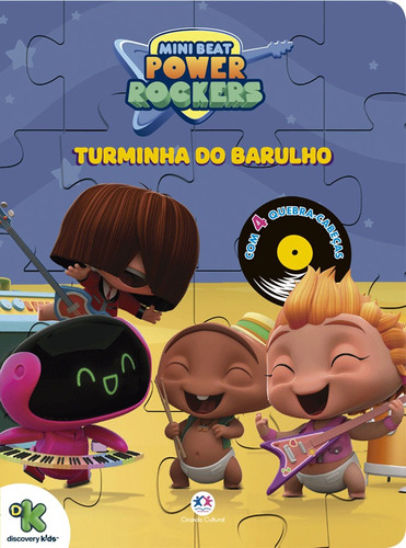 Mini Beat Power Rockers - Turminha do barulho, de Cultural, Ciranda. Ciranda Cultural Editora E Distribuidora Ltda., capa mole em português, 2020