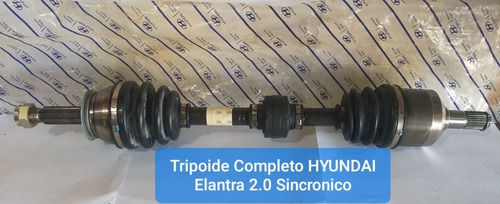 Tripoide Izq Completo Hyundai Elantra 2.0 Sincronico Origina