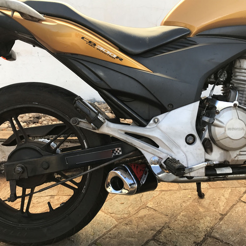 Escapamento Coyote Modelo Trs Underside Cb 250 Twister 2016»