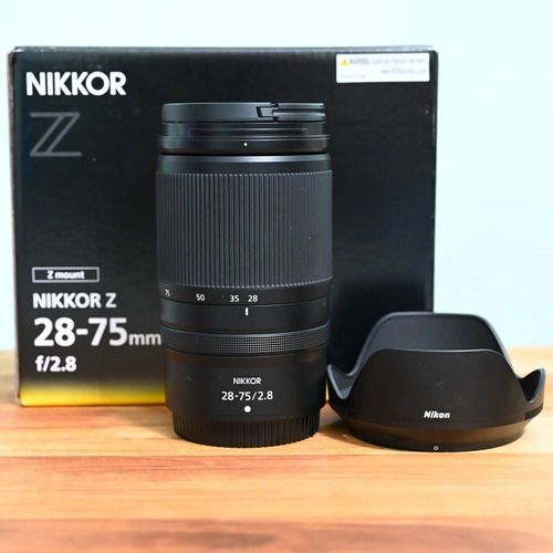 Nikon Z 28-75 Mm F/2.8. Lente Zoom. Casi Sin Uso! Impecable!