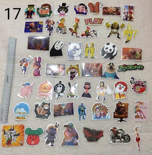 Stickers Para Carro Skate Bicicleta Laptop Cuaderno