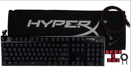 Teclado Mecânico Gamer Hyper X Alloy Cherry Mx Red (razer,lo