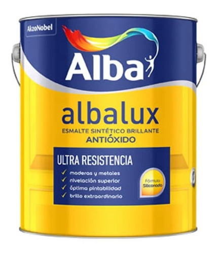 Esmalte Sintetico Albalux Colores Brillante X 1 Lt (grupo 2)