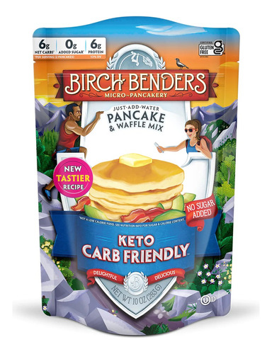 Birch Benders Keto Pancakes Y Wafles Mix 283 Grs 