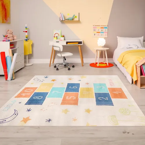 Alfombra infantil rayuela hot sale