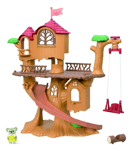 Calico Critters Adventure Treehouse - Juego De Regalo, Casa.