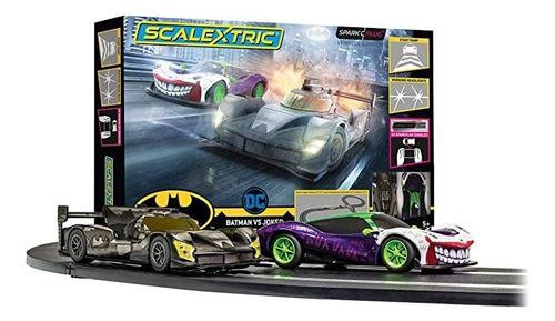 Scalextric Batman Vs Joker Ct - Juego De Pistas De Carreras.