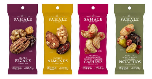 Sahale Snacks - Paquete Variedad De Mezcla De Frutos Secos G