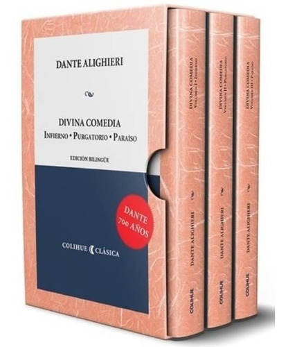 La Divina Comedia (pack 3 Tomos Cartón) - Dante Alighieri