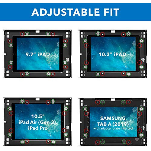 Soporte De Suelo Quiosco Antirrobo Tablet Compatible Ip...