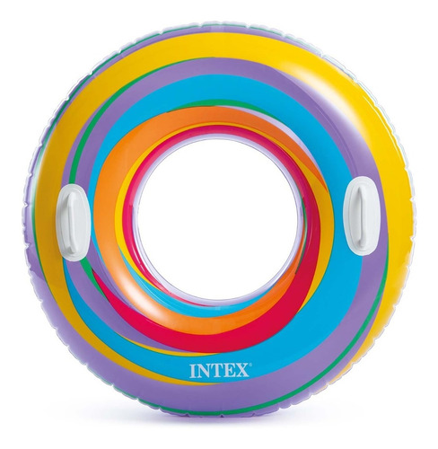 Flotador Dona Salvavidas De Colores Llanta Inflable Alberca