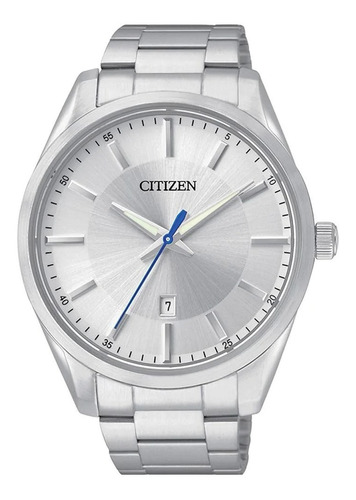 Reloj Citizen Quartz Hombre Plata Bi1030-53a Original