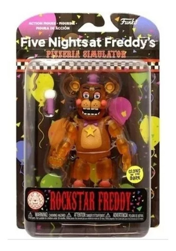 Rockstar Freddy Glow Muñeco Five Nights At Freddys Funko