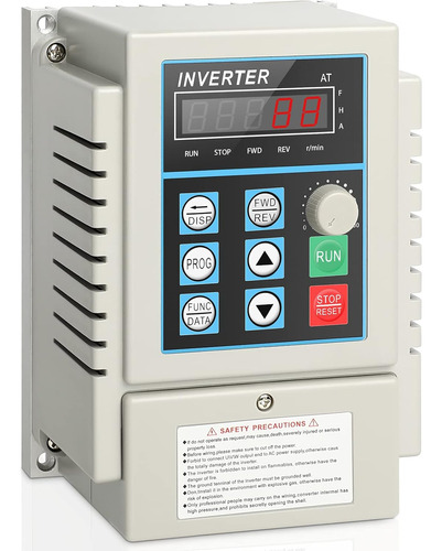 Xcfdp Ac 220v/0.75kw 1hp Variable Frequency Drive,5a Vfd ...