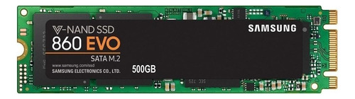 Disco sólido SSD interno Samsung 860 EVO MZ-N6E500 500GB