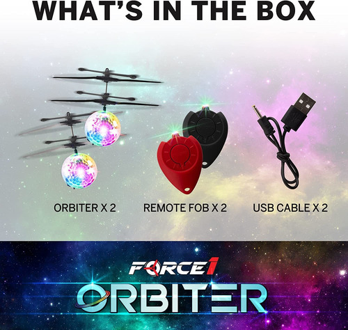 Orbiter Flying Orb Ball Drones Operados A Mano Para Ni...