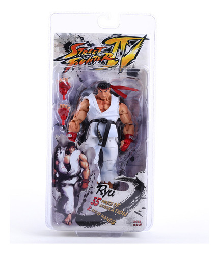 Brinquedos De Boneco De Ação Neca Street Fighter White Ryu D