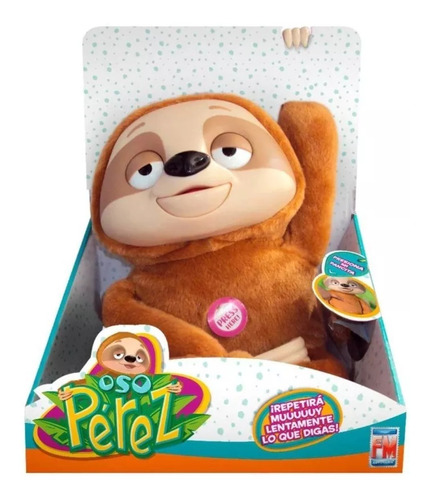 Oso Pérez Peluche Oso Perezoso Con Sonido