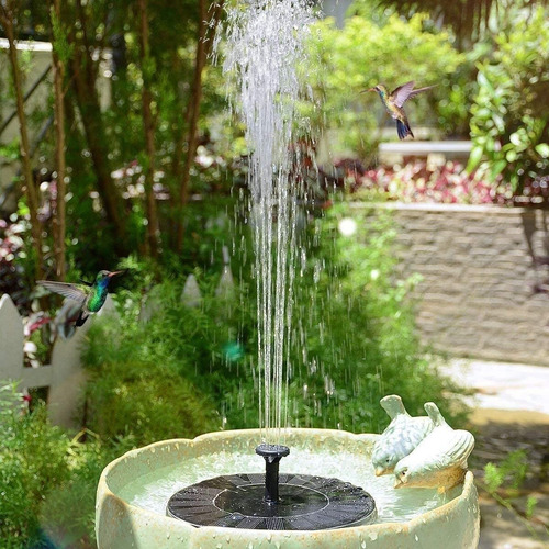Imagen 3 de 9 de Bomba De Agua Automática Fuente De Agua Solar Aspersor Bomba