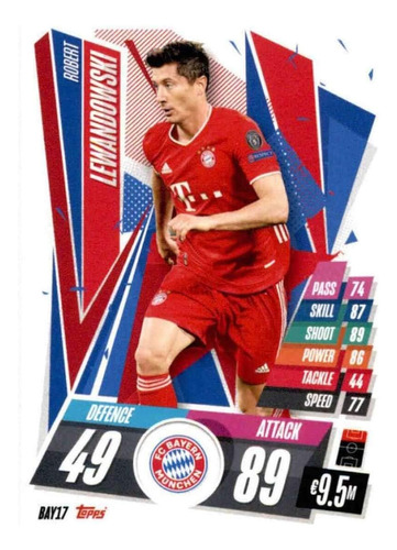 Topps Match Attax Uefa Champions League Ucl Ccg Bay17 Robert