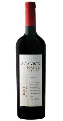 Vino Alta Vista Temis Single Vineyard Malbec 2011 X 750 Ml