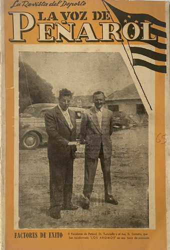 La Voz De Peñarol Nº 65, Carlos Balsan 1946 Fútbol Z4p1