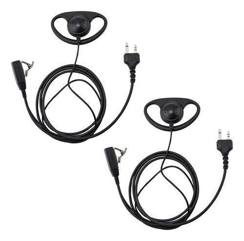 Forma De D Auriculares (push ) Con Micrófono De Línea Para