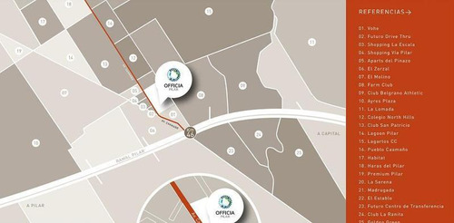 Oficina En Venta, Officia Pilar - Edificio Work