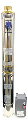 Motobomba Submersa 4p3-15 1.5cv Monofásica 220v Com Painel