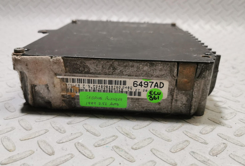 Computadora De Motor Sebring Avenger 1999 2.5l 04606497ad (Usado)