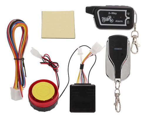 Sistema De Control Remoto Lcd Para Motocicleta, Alarma Bidir