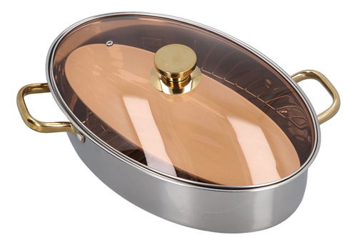 Olla De Pescado Al Vapor De Acero Inoxidable 304