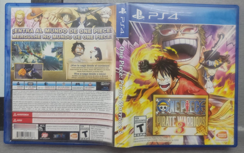 One Piece Pirate Warriors 3 Ps4 Play 4 (Usado)