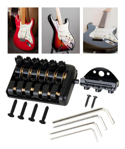 Puente De Guitarra Eléctrica Con Afinador Fino Con Tornillo