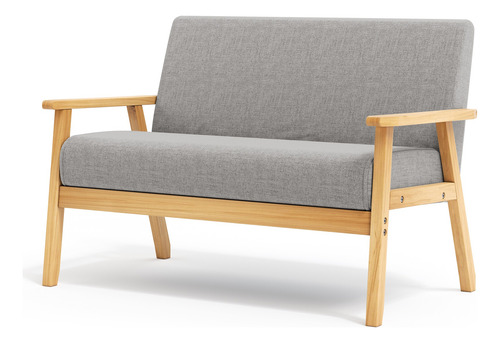 Sofá De 2 Plazas Compacto Loveseat Sofá Lounge Para Inicio