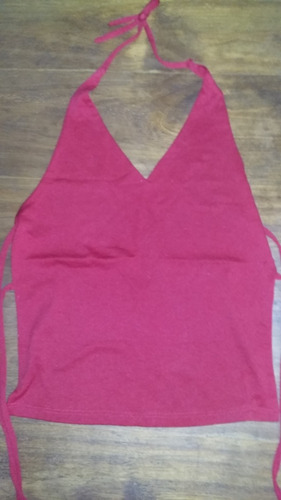 Musculosa De Tiras Abierta Atras