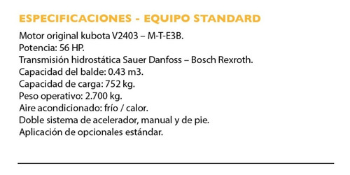Imagen 14 de 15 de Minipala Cargadora Lonking Cdm307 Motor Kubota 60hp Anticipo