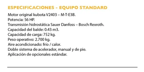 Minipala Cargadora Lonking Cdm307 Motor Kubota 60hp Anticipo