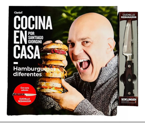 Cocina En Casa Clarin Con Cuchillo Rebanador