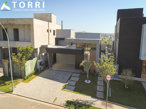 Imagem 2 de 30 de Linda Casa Térrea Em Alphaville Nova Esplanada, Votorantim - Sp. - Cc00574 - 70675877