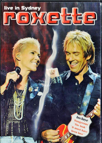 Roxette Live In Sidney 1991 Concierto Dvd