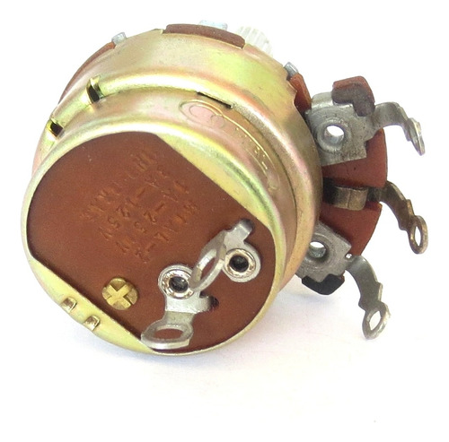 Potenciómetro Mial 500k Ohm Con Switch - Amplificador - Nos