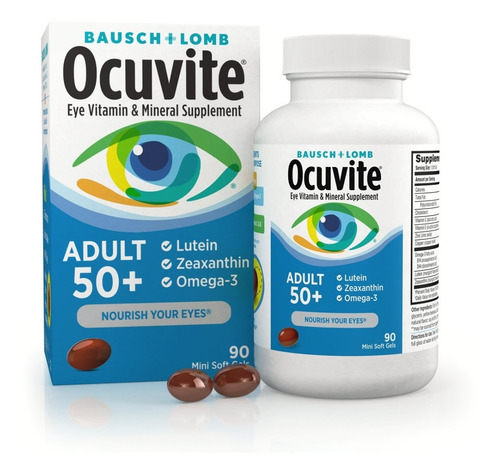 Ocuvite Bausch 50+ Vitamina Para Los Ojos 90 Caps