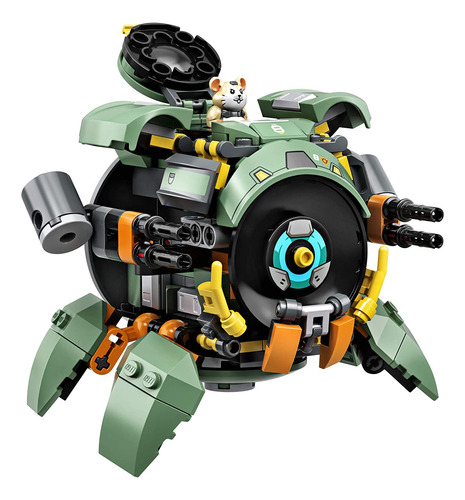 Kit De Construção Lego Overwatch Wrecking Ball 75976 227 Peç