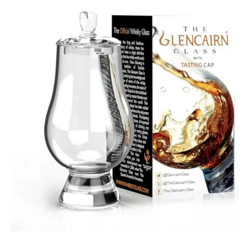 Set De 2 Vasos De Whiskey Glencairn En Caja De Regalo Con Ta