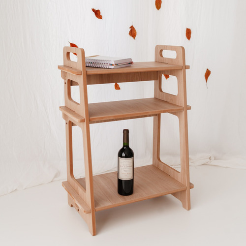 Imagen 3 de 10 de Estantería Madera Organizador Altura Botellas Envío Gratis