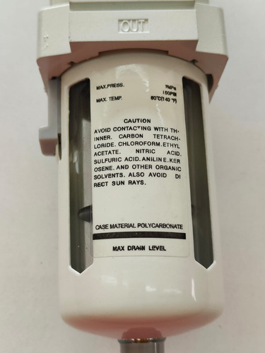 Filtro Regulador De Aire Cyb De 3/4 Npt Con Manometro