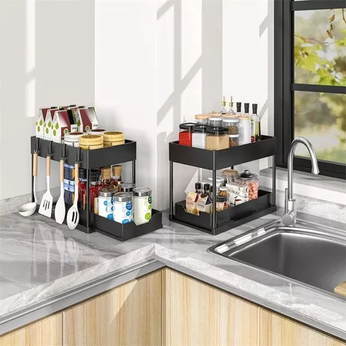 Estantes Organizador Cocina Multiuso Mueble Para Bajo Mesada