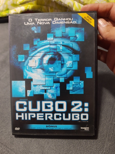 Dvd Duplo Cubo 2 Hipercube + Cuboraro Frete Grátis Cr